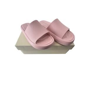 Beach Slides By J Slides Size 8 Womens Sandals Pink Squish Sand Eva Slip On